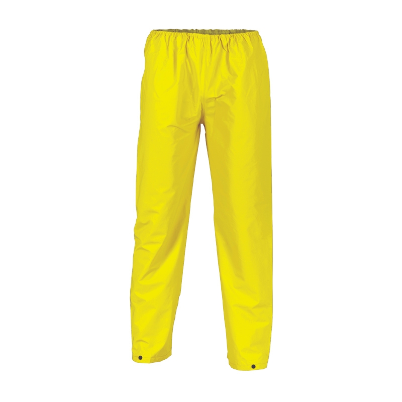 DNC Workwear Rainwear Pants Only - Yellow