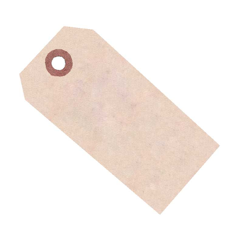 Blank Manilla Tags, Size 4 - Pack of 1000