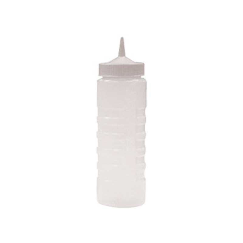 Plastic Squeeze Bottles for Sauce And Dressing, 710ml, Clear