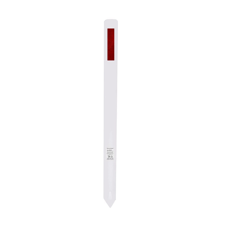 Dura-Post Flex uPVC Guide Post Delineator with Reflective - 1400mm x 4mm White/Red