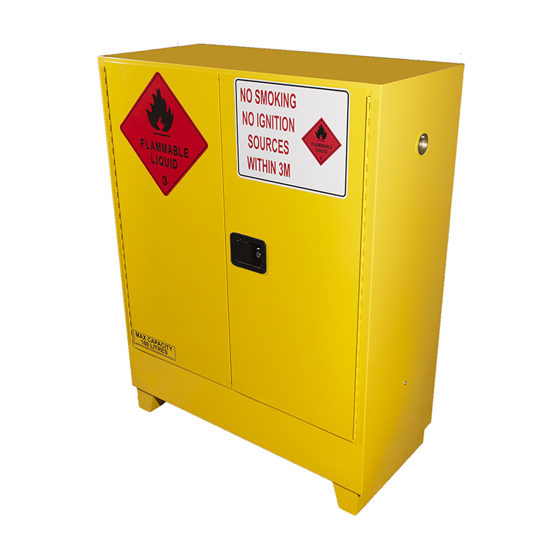 Flammable Liquid Storage Cabinet - Value Range 160L Yellow