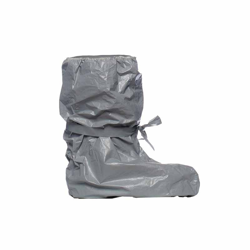 Tychem® F Chemical Resistant Boot Cover with Ties