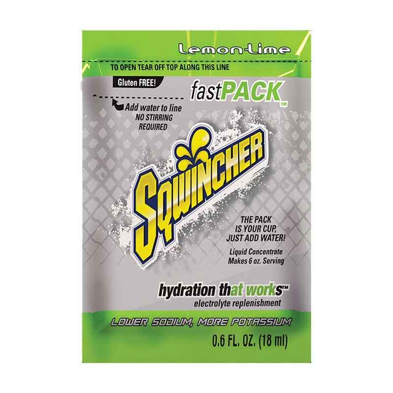 Sqwincher Hydration Fast Pack Lemon Lime, 18ml Sachet