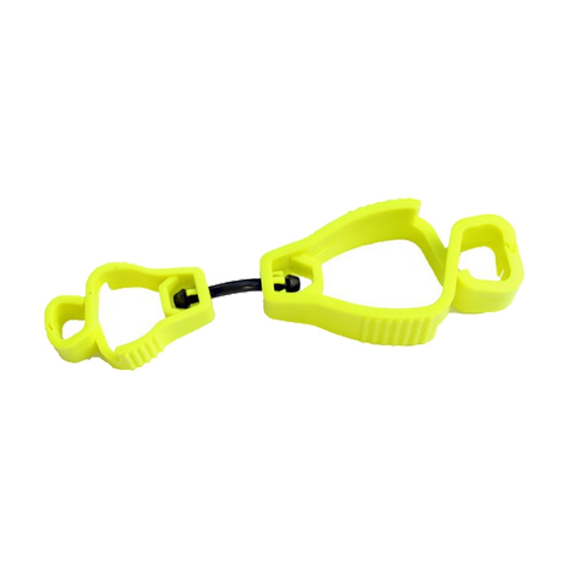 DNC Workwear Super Jaws Glove Clips - Yellow