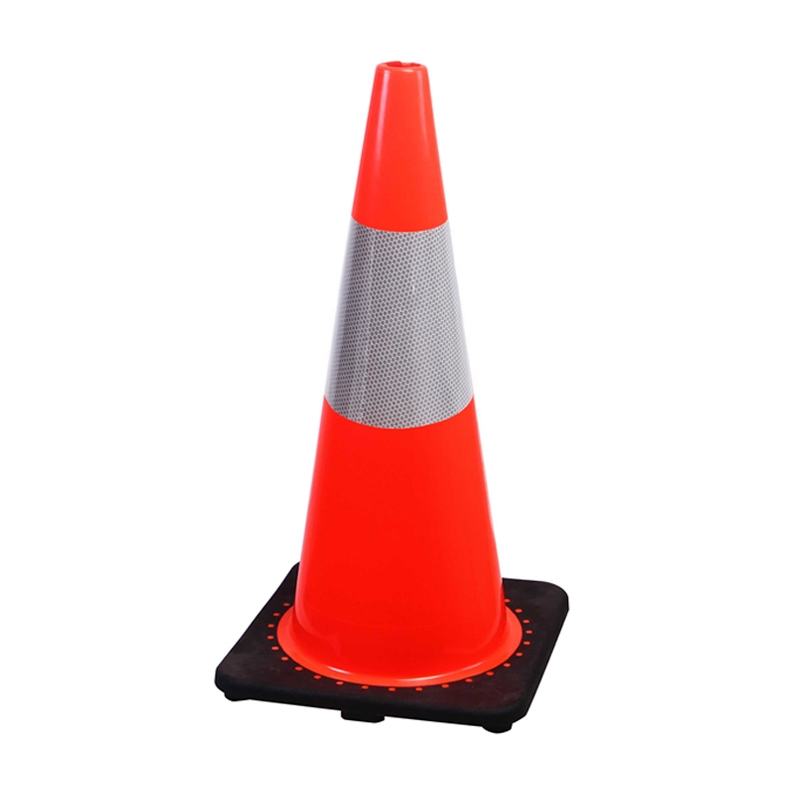 Value Traffic Cone With Reflective - 700mm, Orange