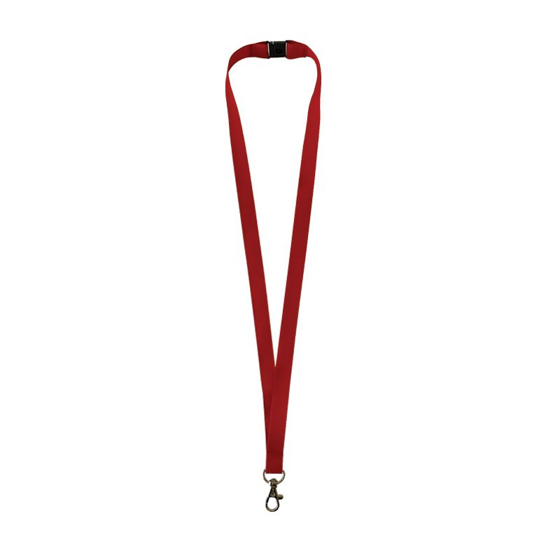 Lanyard with Trigger Hook, Breakaway, 16mm, Red, Pack 50
