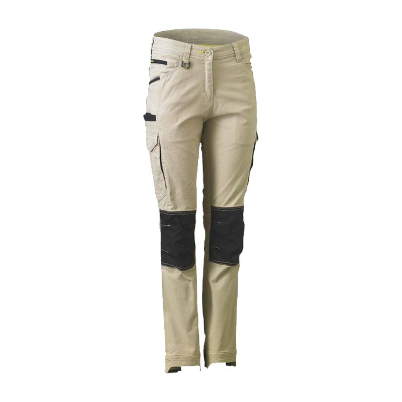 Women's Flex and Move Cargo Pants, Size 14 - Stone