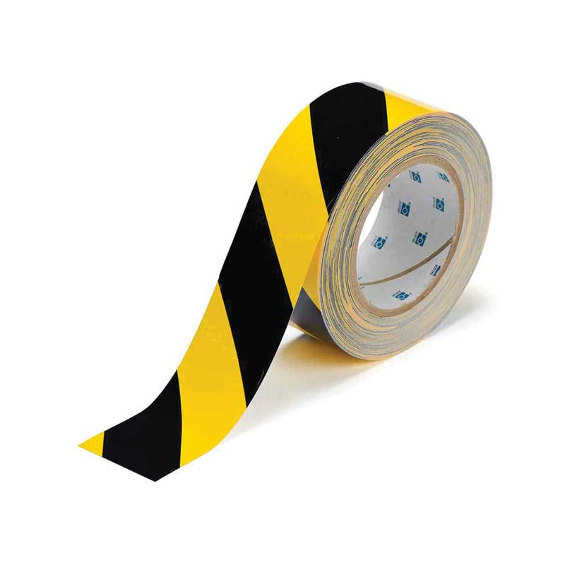 Cold Floor Tape 51mm x 30m B505 Black/Yellow Stripe