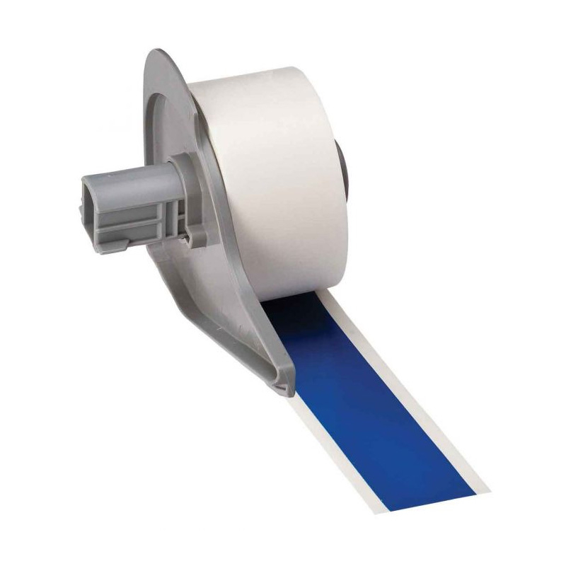 All Weather Permanent Adhesive Vinyl Label Tape for M7 Printers - 25.40 mm (W) x 15.24 m (L), Blue, M7C-1000-595-BL, Roll of 15.24m