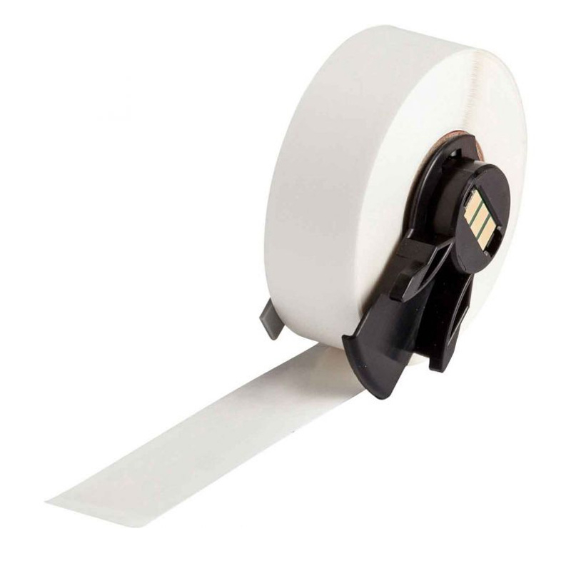Harsh Environment Multi-Purpose Clear Polyester Label Tape for M6 & M7 Printers - 12.70 mm (W) x 15.24 m (L), M6C-500-430, Roll of 15.24m