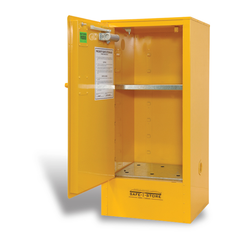 Organic Peroxide Storage Cabinet 60L Yellow