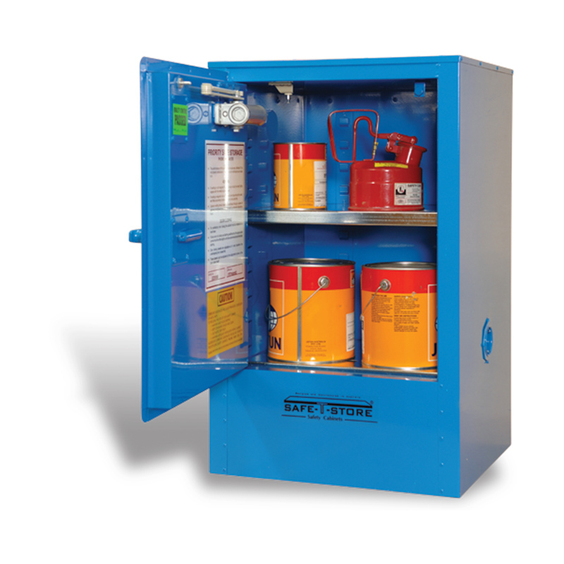 Corrosive Substance Storage Cabinet 30L Blue