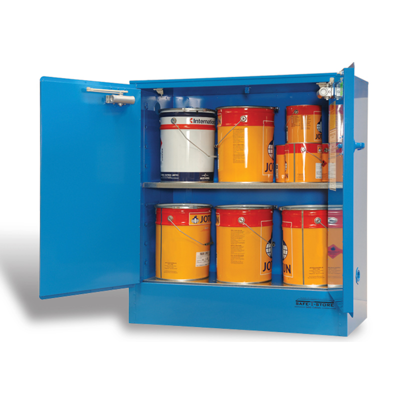 Corrosive Substance Storage Cabinet 160L Blue