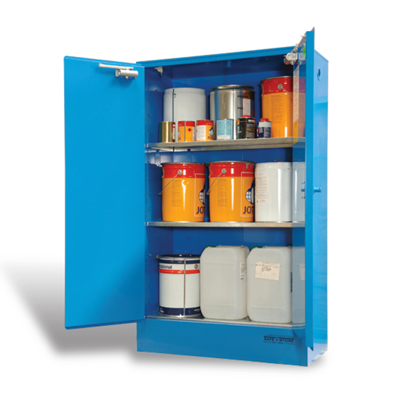 Corrosive Substance Storage Cabinet 250L Blue