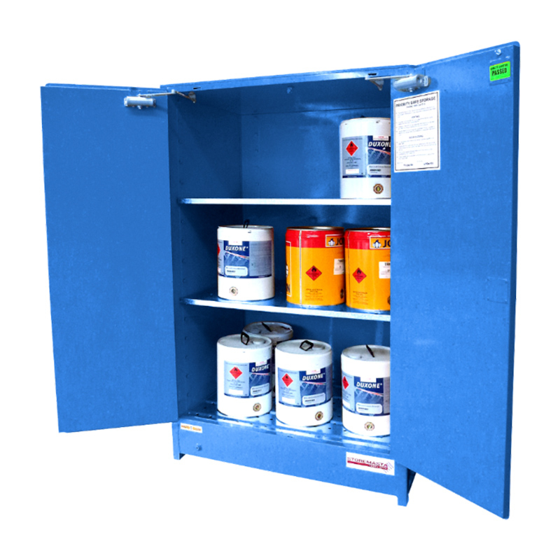 Corrosive Substance Storage Cabinet 350L Blue