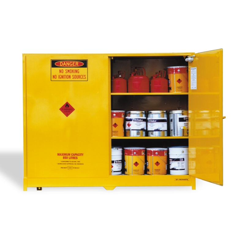 Flammable Liquid Storage Cabinet 850L Yellow