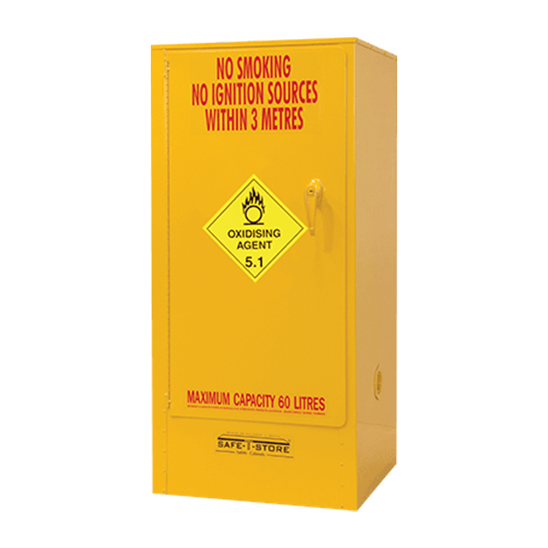 Oxidising Agent Storage Cabinet 60L Yellow