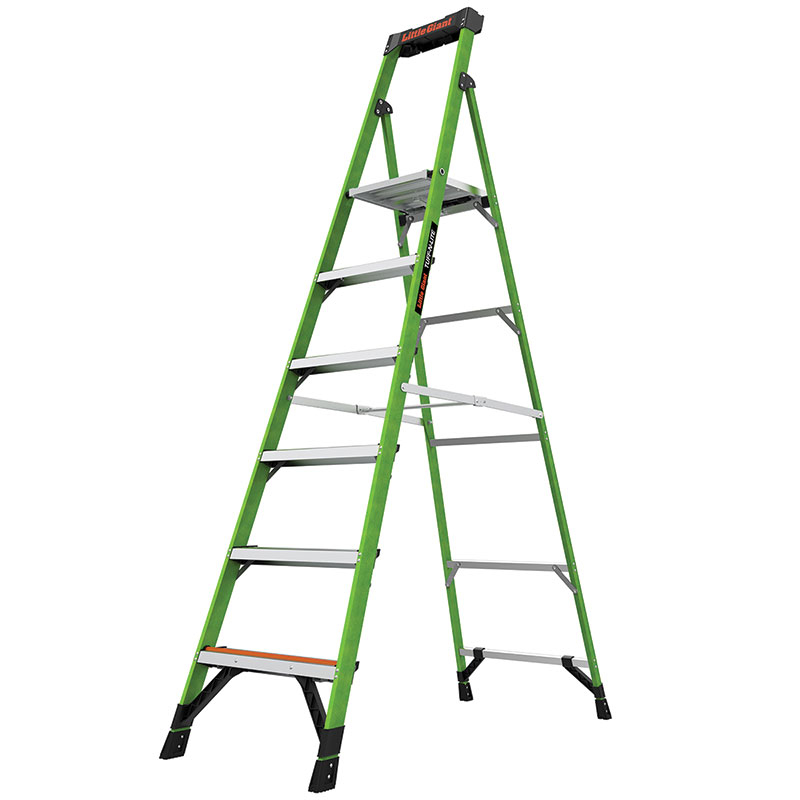 Tuff-n-lite Fibreglass Step Ladder 6 Step 2.44m