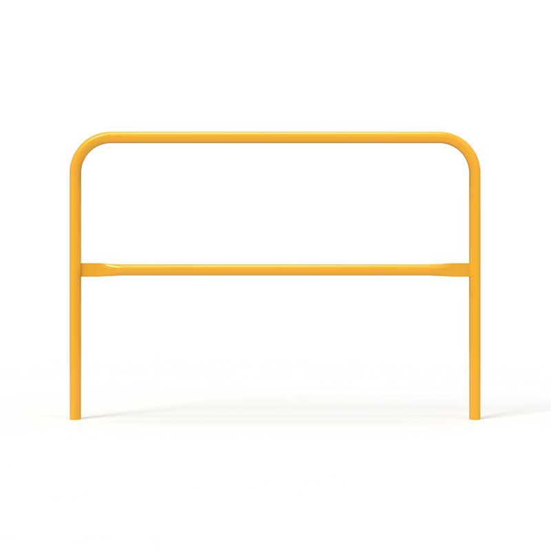Removable Double Rail U Bar System 1525x42mm Yellow