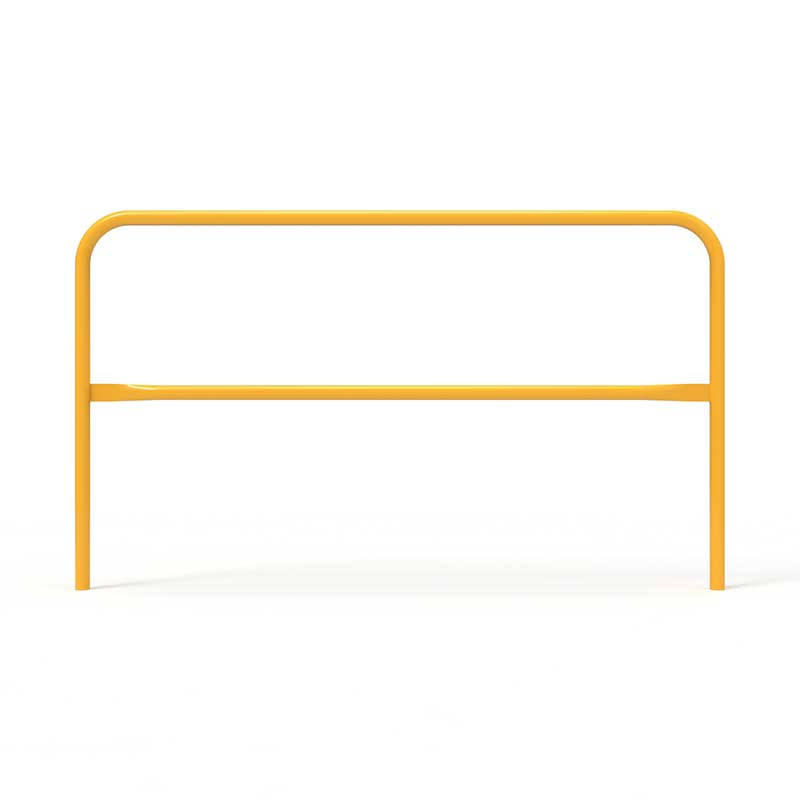 Removable Double Rail U Bar System 1830x42mm Yellow