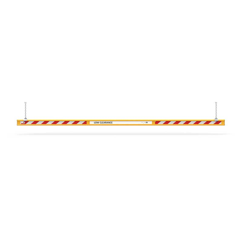 Group 1 Overhead Height Bar with Text, Numbers and Hanger Kit 5m Wide