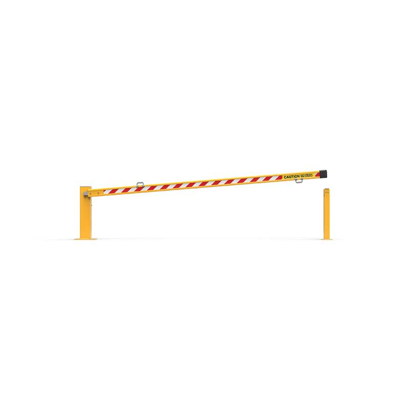 Boom Gate Vertical Manual Dock Safe 5m wide Yellow