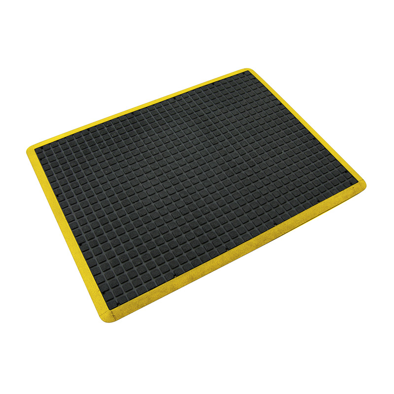 Heavy Duty Mattek Air Grid Mat- Black with Yellow Border, 900mm (W) x 1200mm (L)