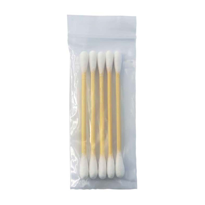 First Aider's Choice Cotton Buds, Bamboo Stem, Pack of 5