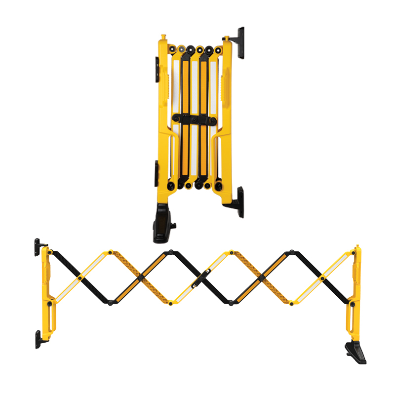 EasyExpand Expanding Barrier 3m Wall/Rack Mounted Yellow and Black