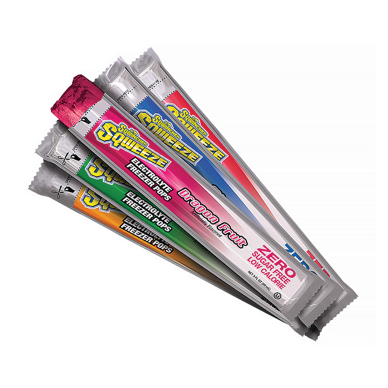 Sqwincher Hydration Sqweeze Ice Pops Sugar Free