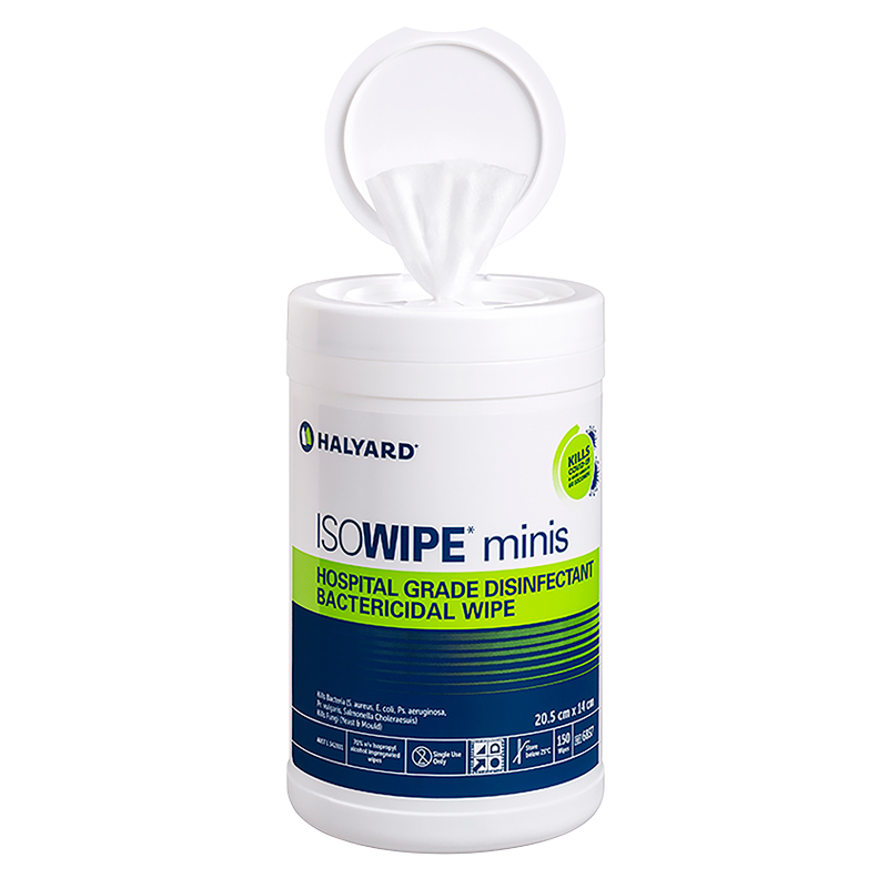 Isowipe Mini Canister, 150 wipes