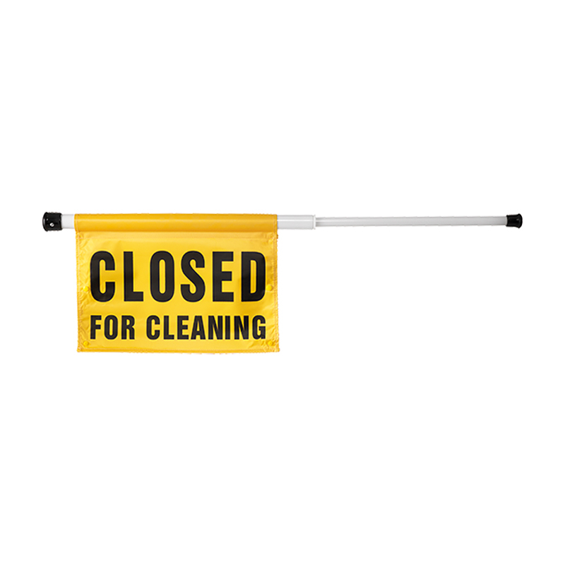 Oates Closed For Cleaning Door Sign 715mm to 1070mm (W)