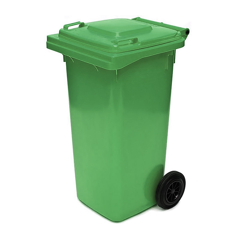 Sulo Wheelie Rubbish Bin Green 240L
