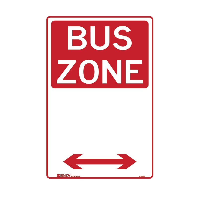 Parking Signs - Bus Zone