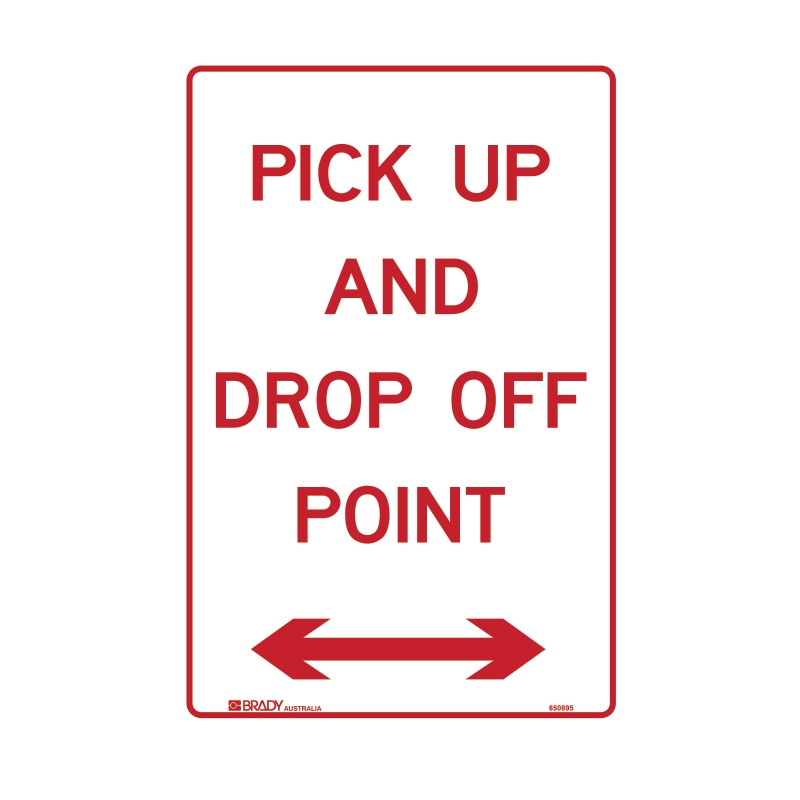 Parking Signs - Pick Up And Drop Off Point