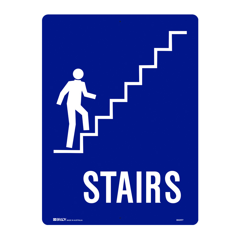 Car Park Station Signs - Stairs