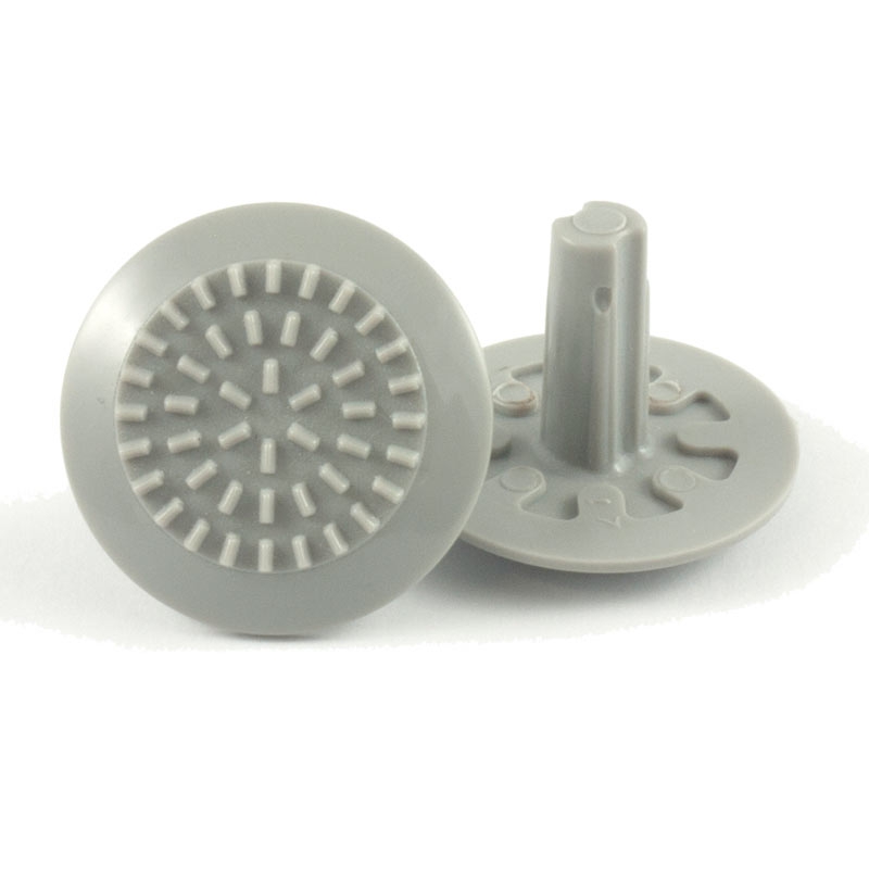 Tactile Indicator Warning PolyStud® Plastic Spigot 35mm Grey