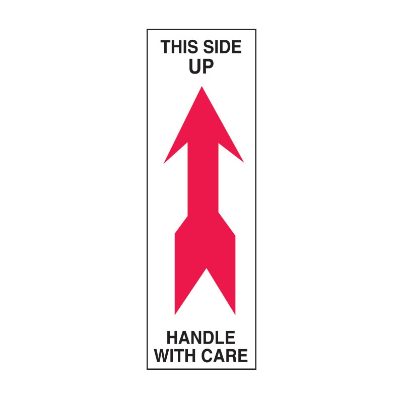 Shipping Labels - This Side Up Handle With Care
