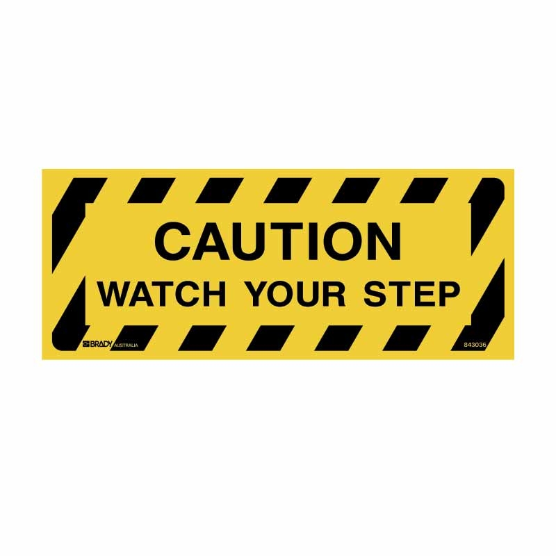 Safety Stair Markers - Caution Watch Your Step