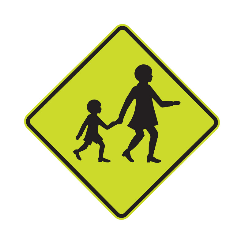 Regulatory School Signs - Children Picto