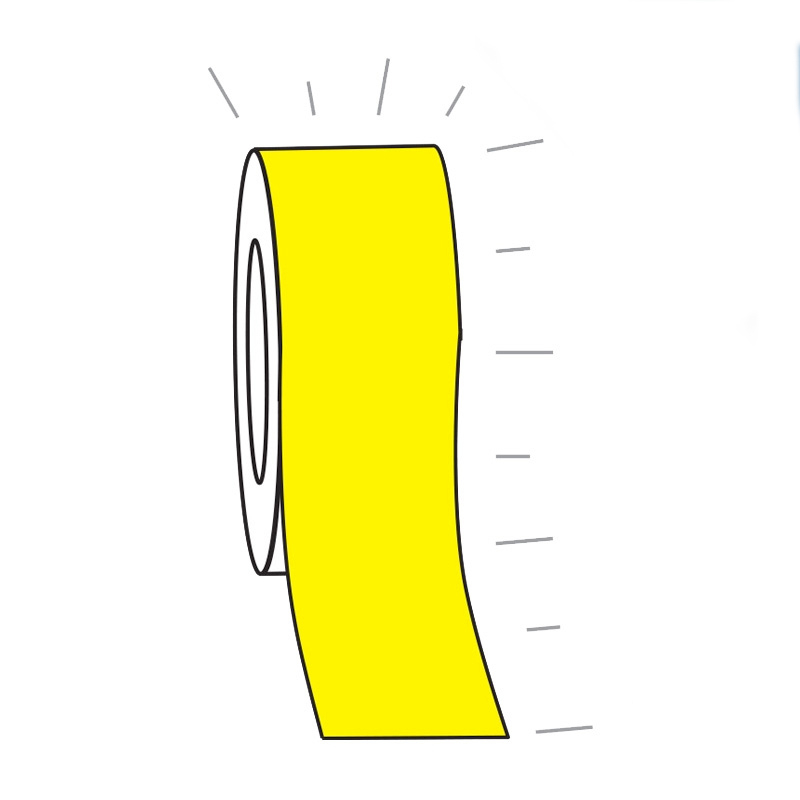 Ultra High-Intensity Class 1 Exterior Tapes - Yellow, 50mm