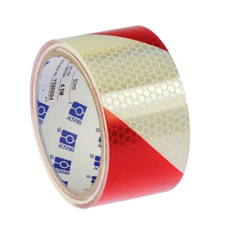 Ultra High-Intensity Class 1 Exterior Tapes - Red/White, 50mm