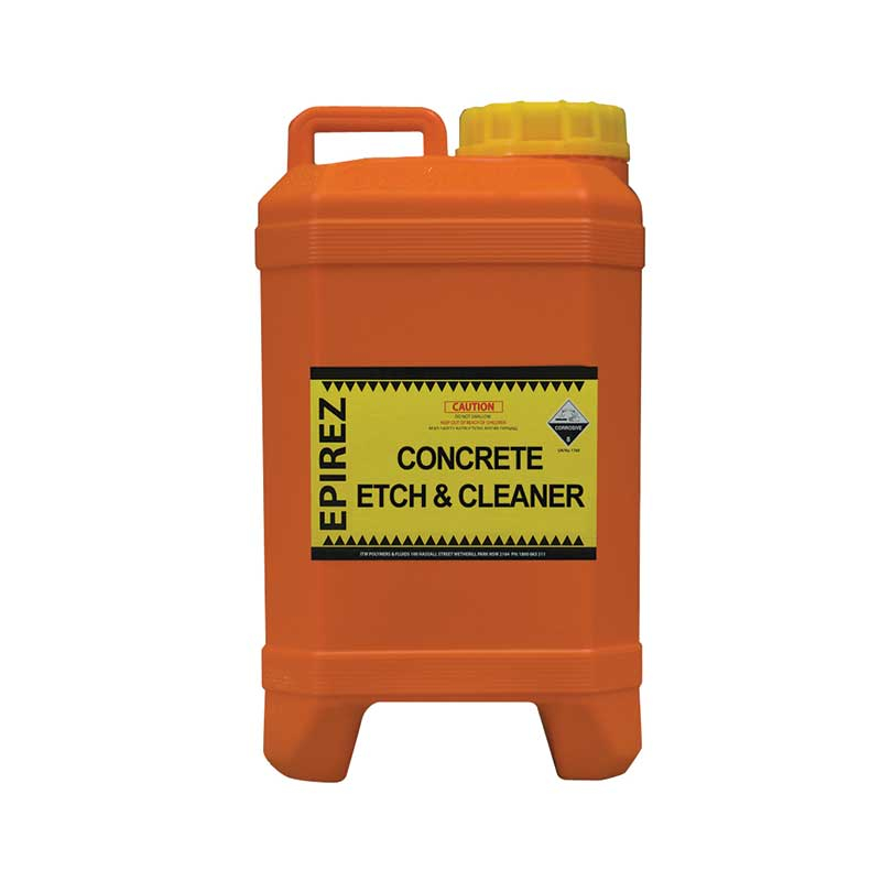Epirez Concrete Etch & Cleaner - 5L Water Based Concrete Etching and Cleaning Solution