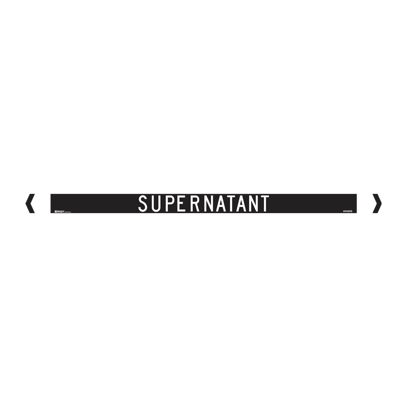 Standard Pipe Marker, Self Adhesive, Supernatant, Over 75mm O.D. - Pack of 10 