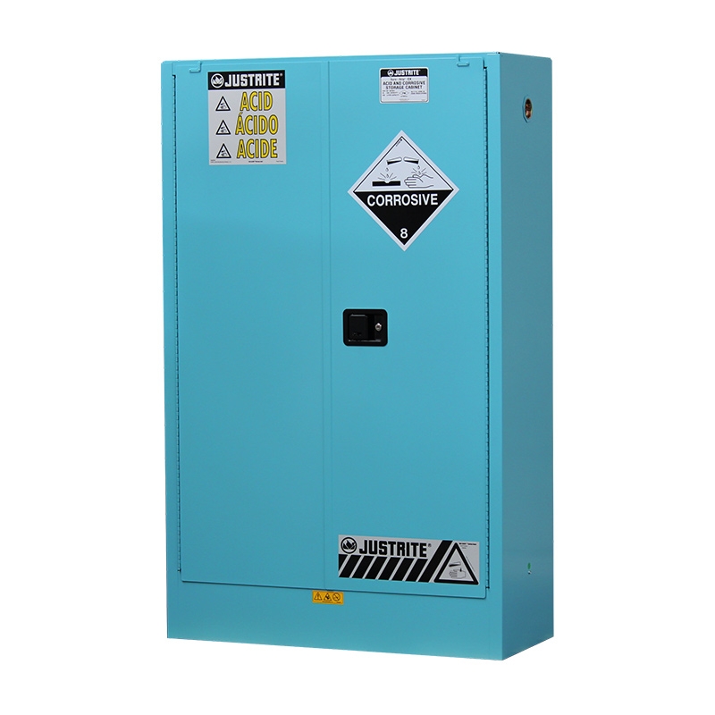 Corrosive Storage Cabinet Steel - 250L, Blue