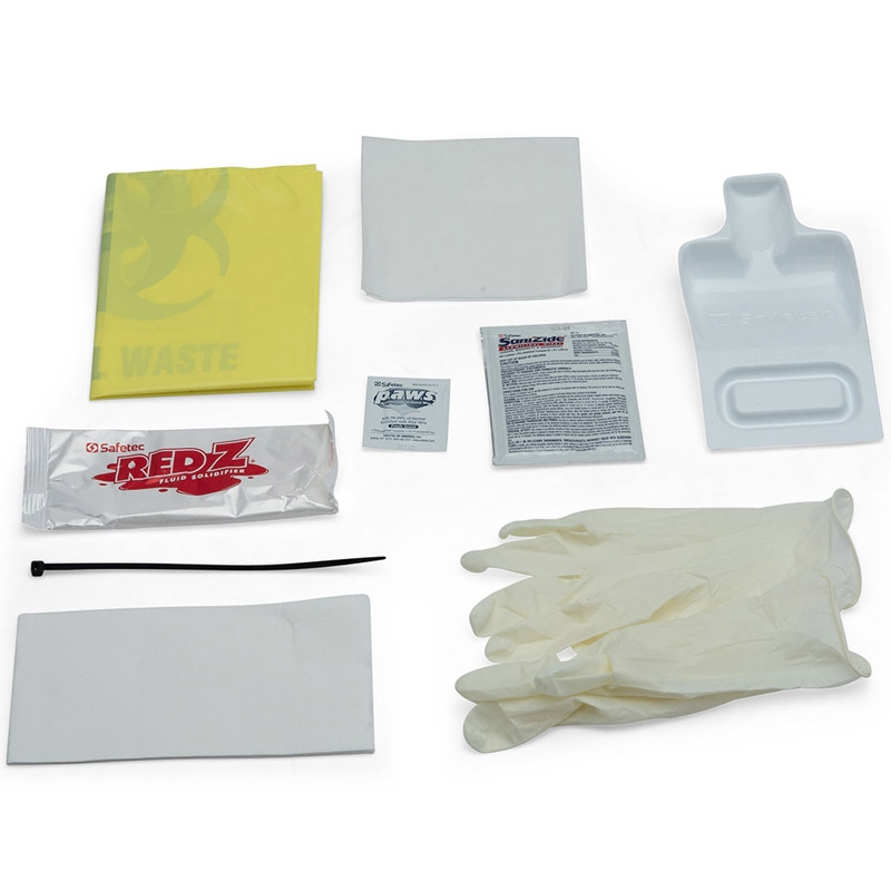 Blood Spill Response Kit - Red Z Emergency Rapid Response Kit