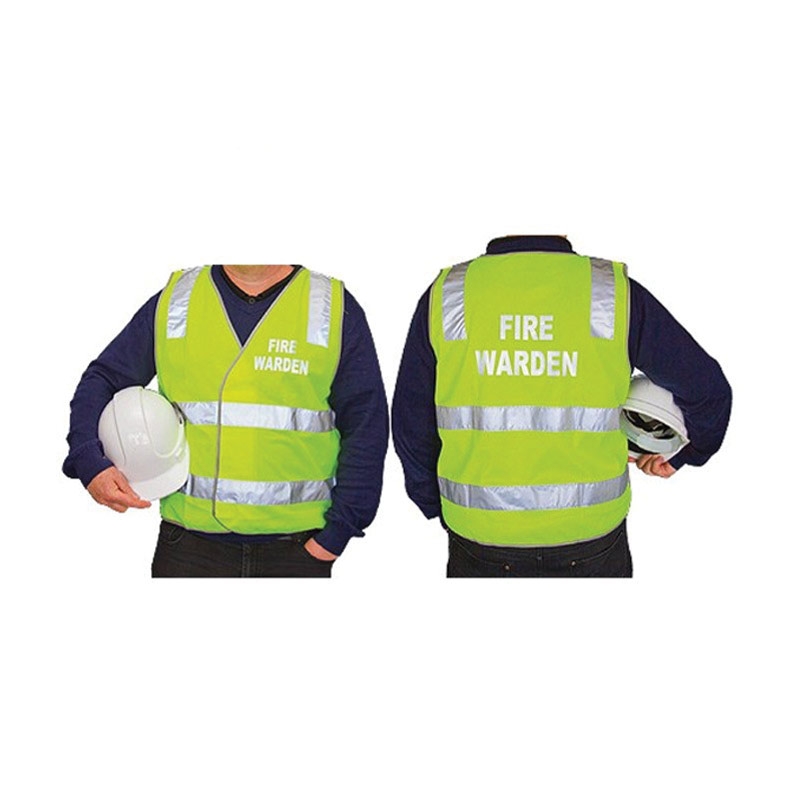 High Visibility Fire Warden Vest XL