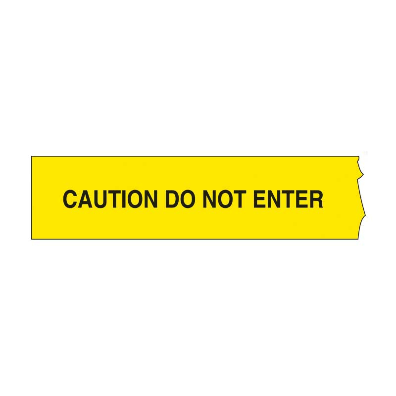 Mini Barricade Tape - Caution Do Not Enter