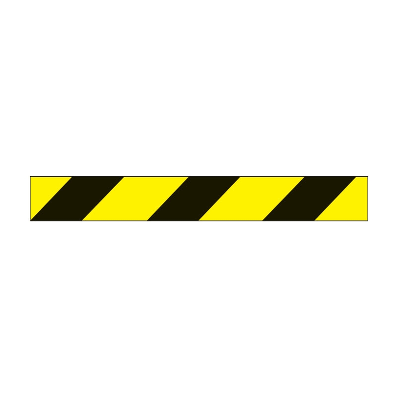 Warning Anti Skid Safety Tapes - Black & Yellow Striped