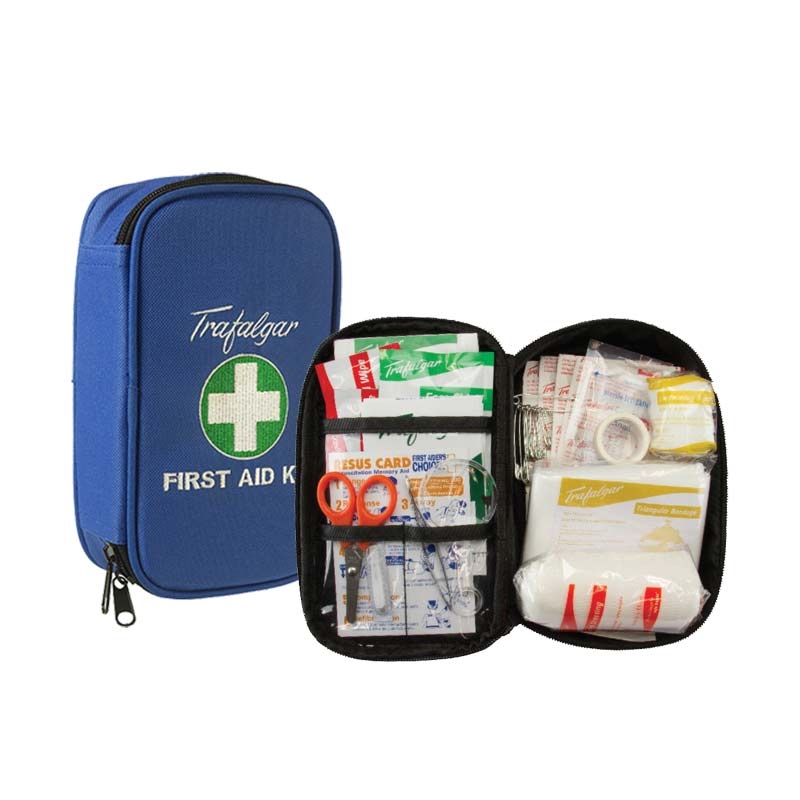 Trafalgar Everyday First Aid Kit - Blue Soft Case